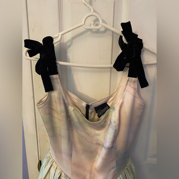 Backlot Labyrinth water color dress - Picture 2 of 4